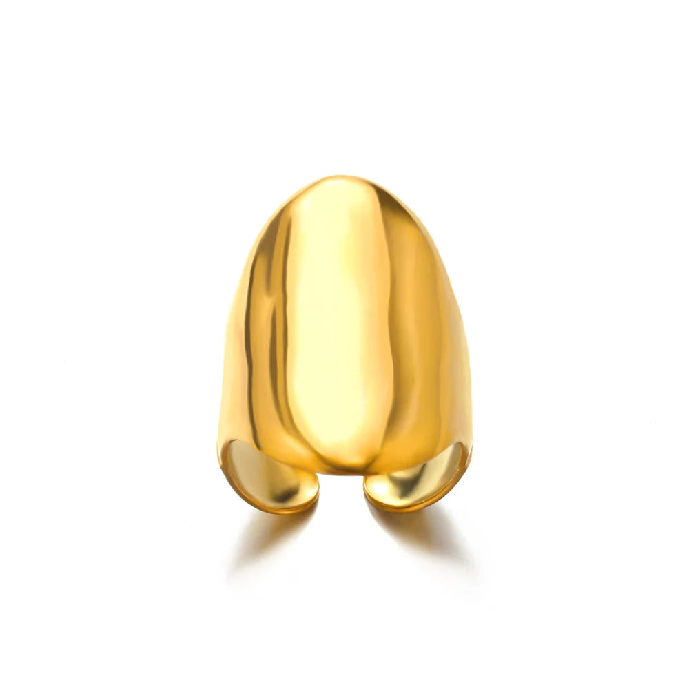 Vera Gold Plated Adjustable Fin Band