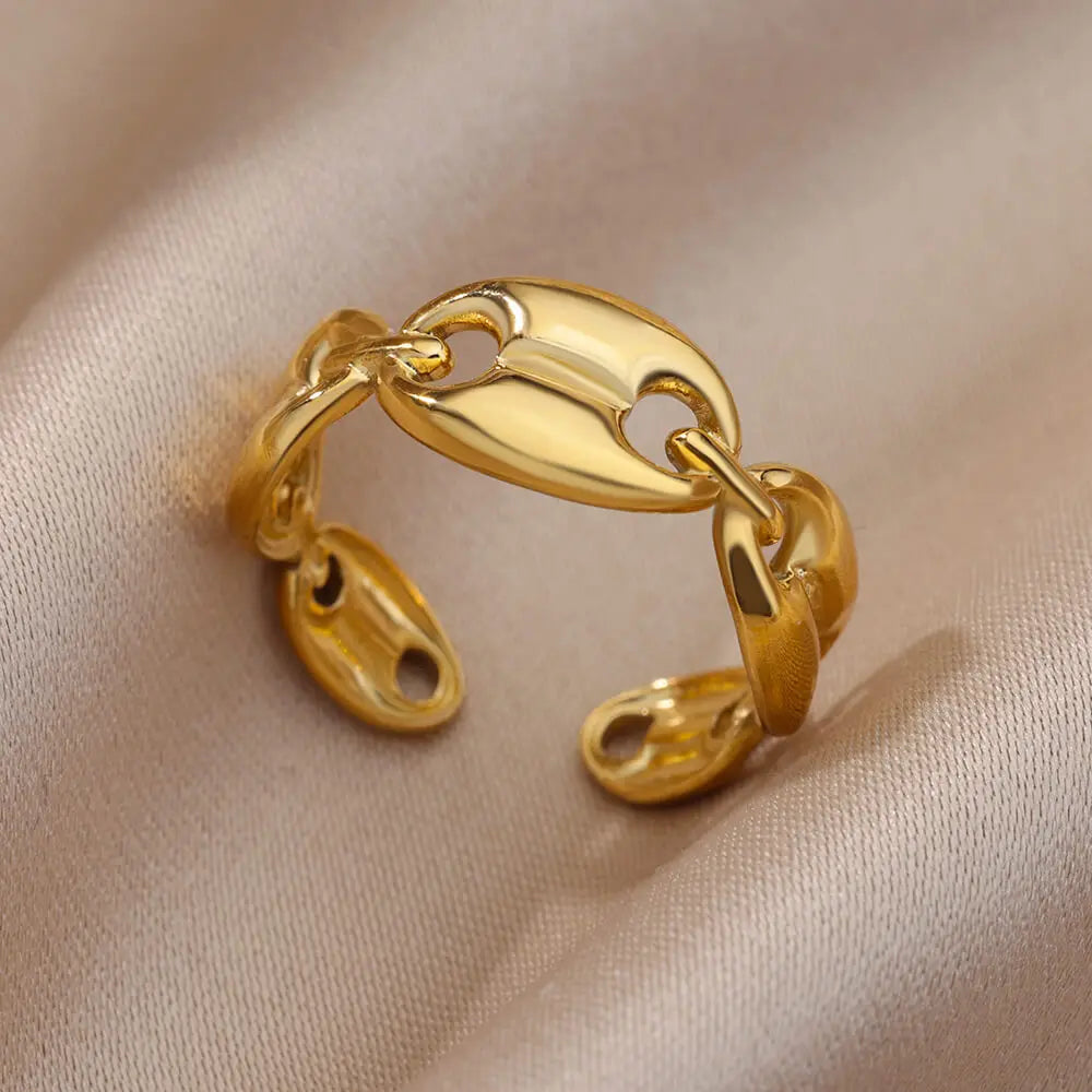 Selma Gold Plated Bond Band