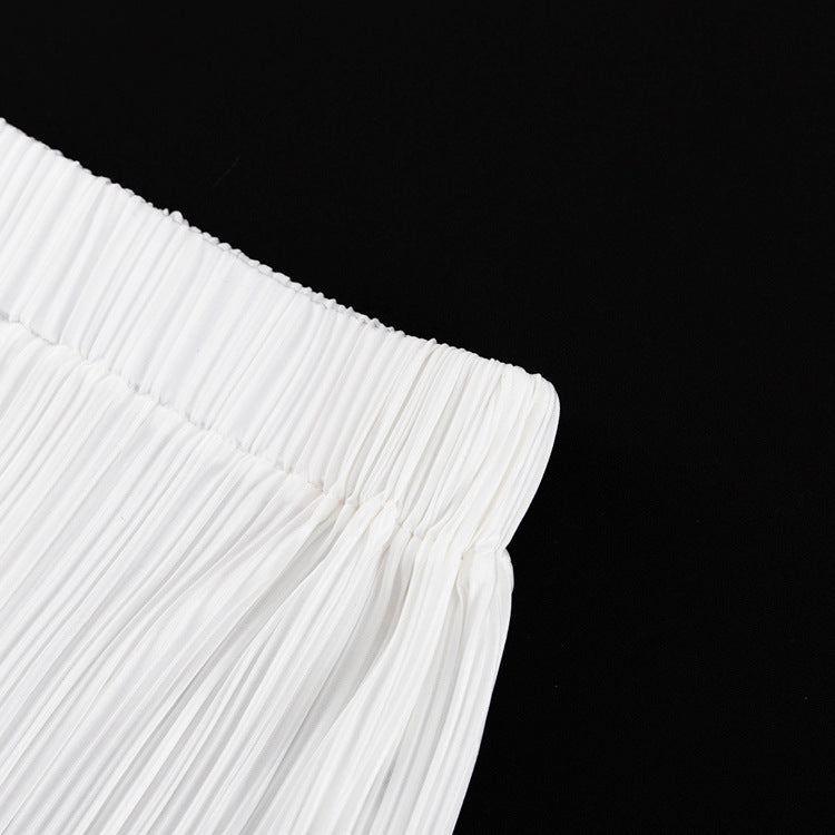 Camille Pleated Halter Set