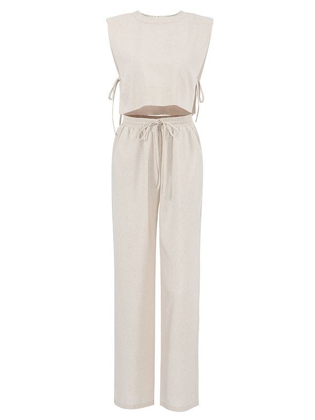 Signe Trouser Linen Set