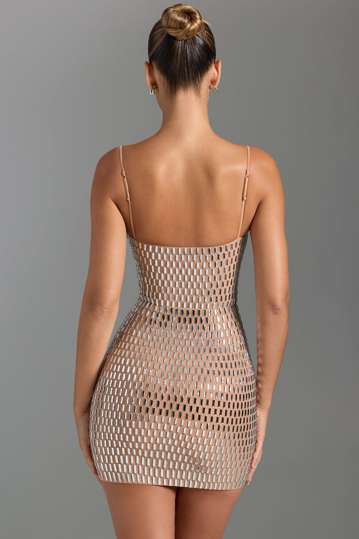 Raina Crystal Embellished Mini Dress