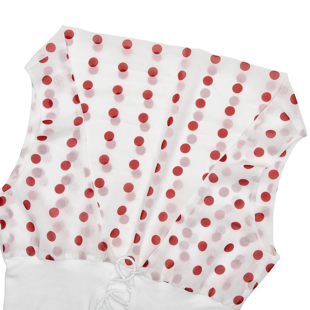Sienna Polka Dot Top