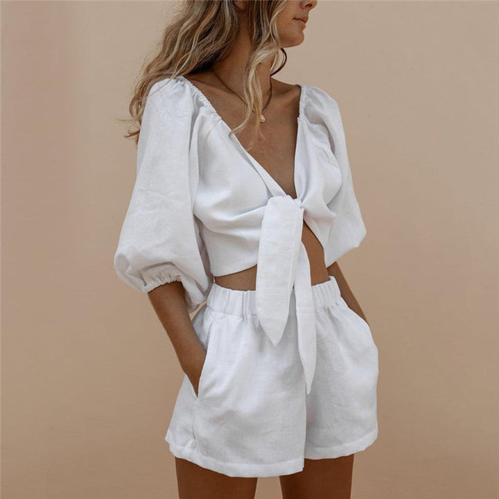 Rosalind Shorts & Top Set