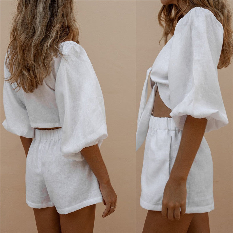 Rosalind Shorts & Top Set