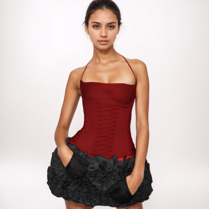 Chloe Spaghetti Strap Corset