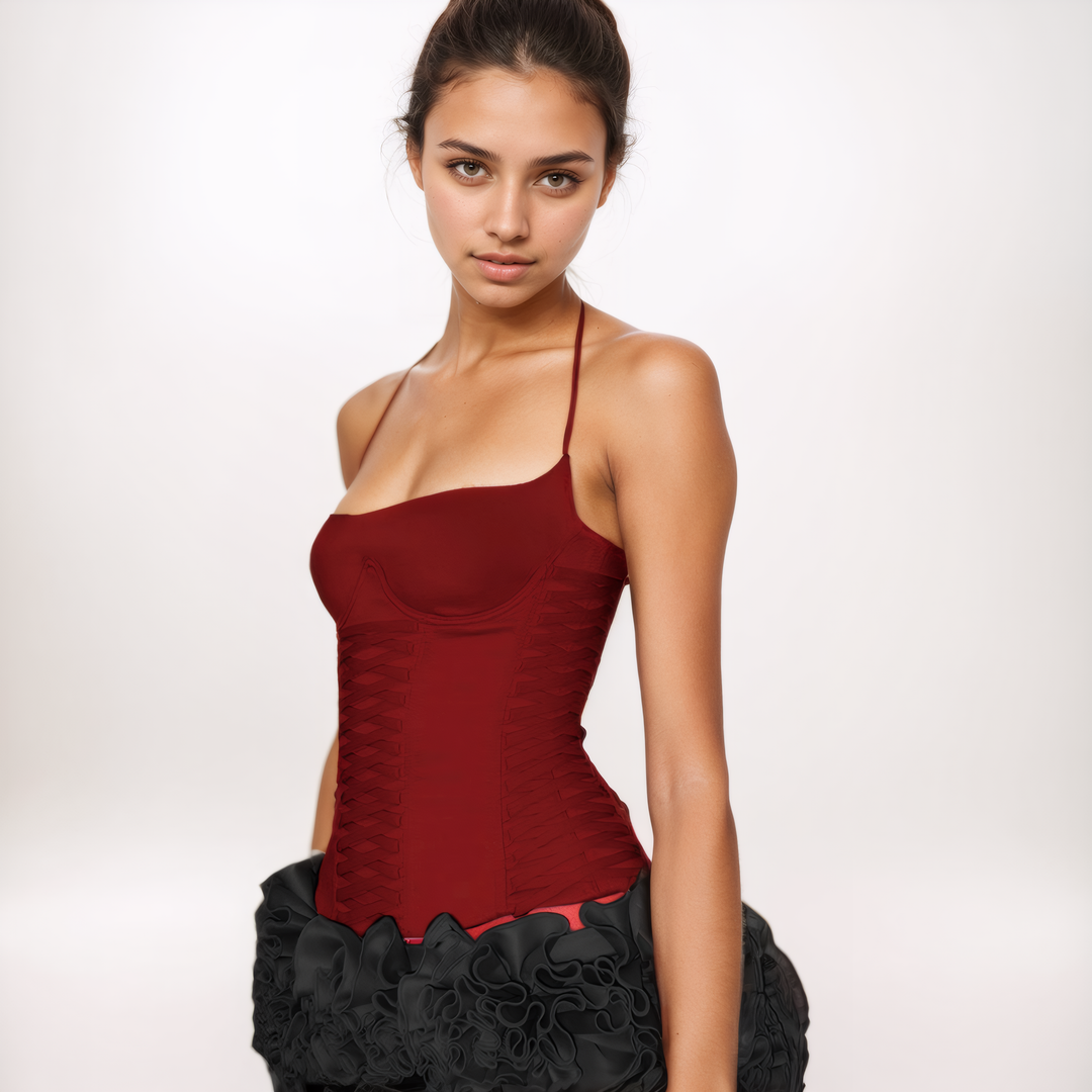 Chloe Spaghetti Strap Corset