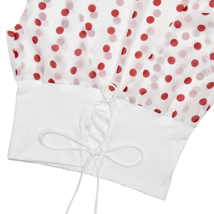 Sienna Polka Dot Top