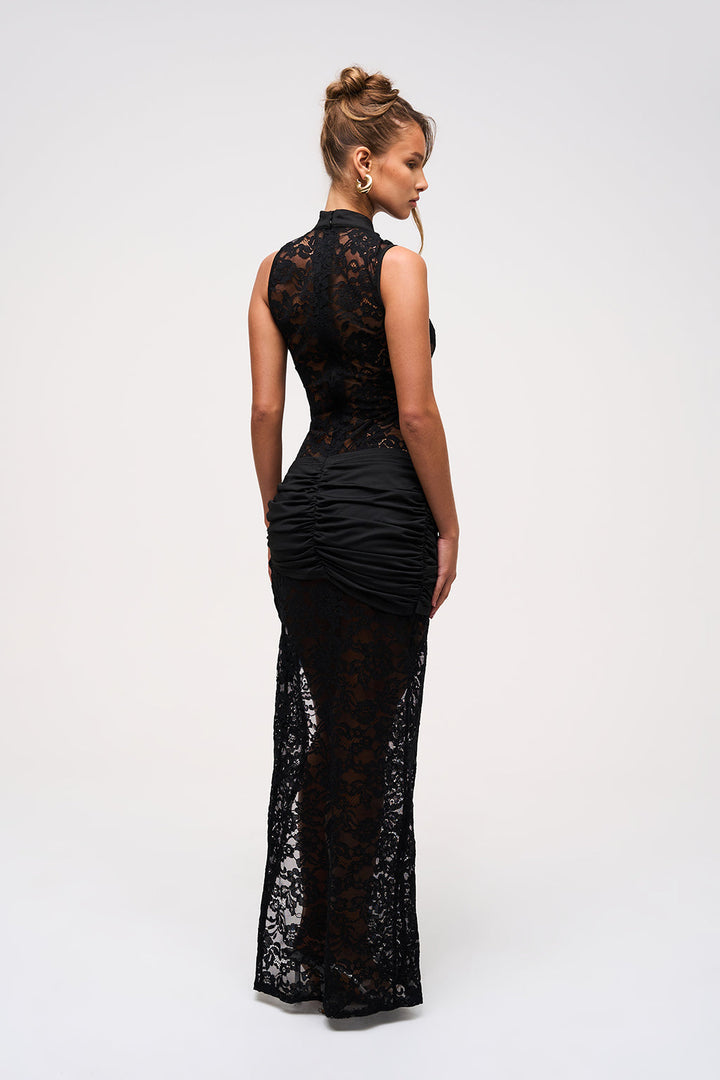 Tyra Keyhole Maxi Dress