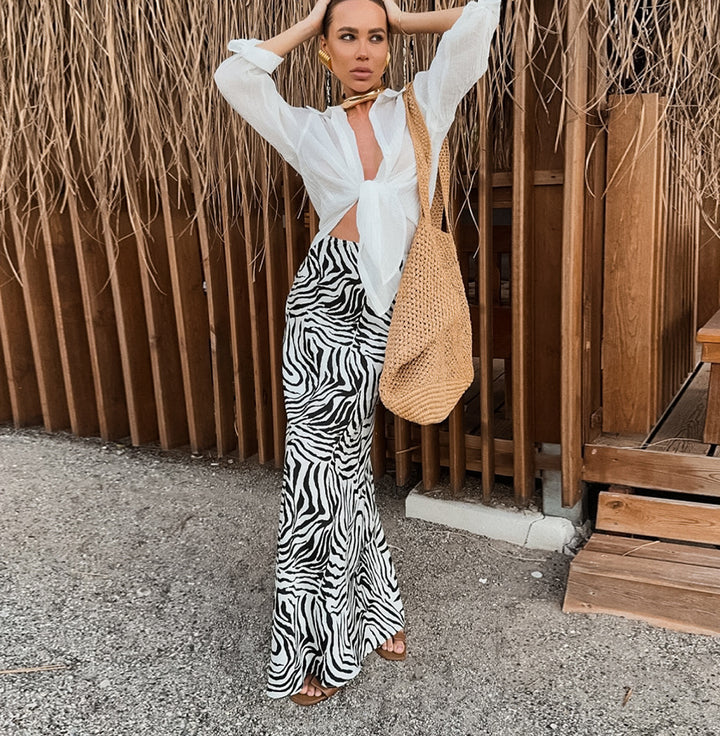 Maris Wild Chic Maxi Skirt