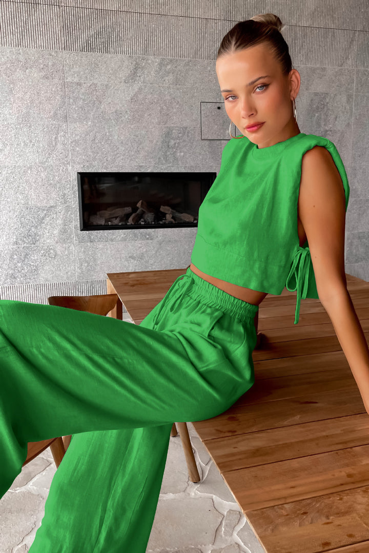Signe Trouser Linen Set