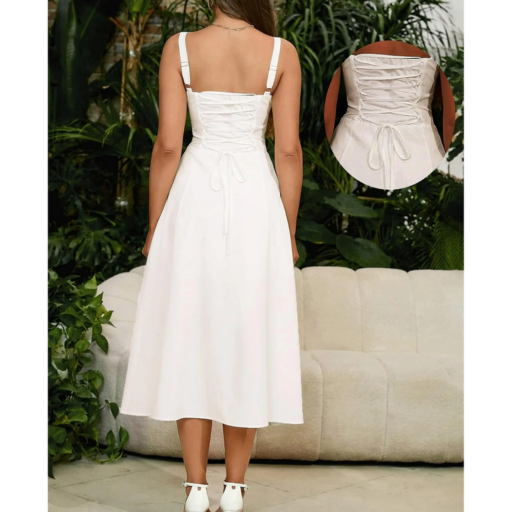 Liva Corseted Bodice Sundress