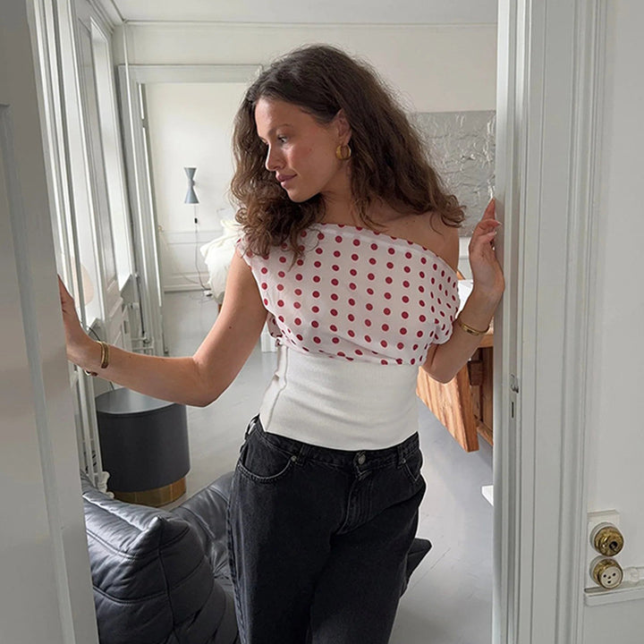 Sienna Polka Dot Top