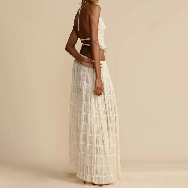 Florence Chiffon Beach Set