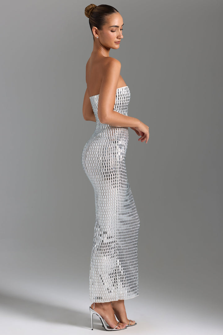 Rene Crystal Embellished Maxi Dress