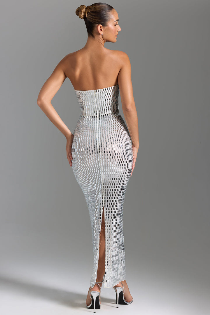 Rene Crystal Embellished Maxi Dress