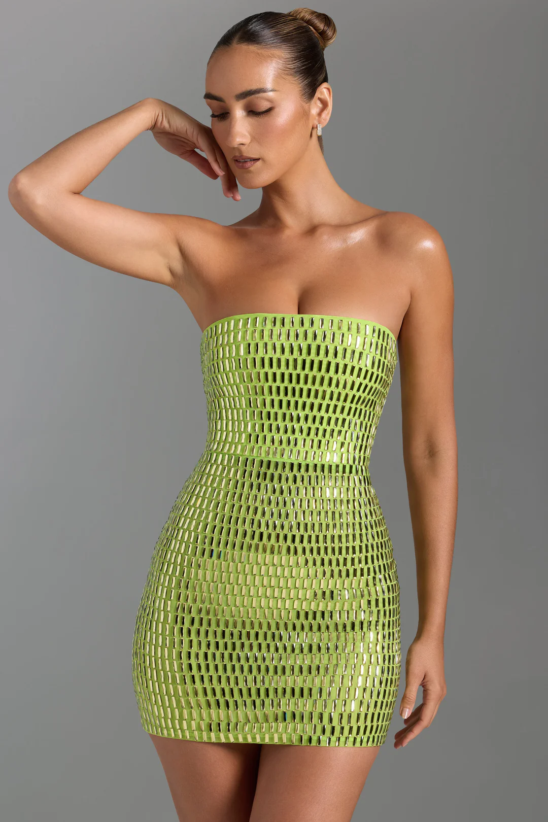 Maija Embellished Mini Dress