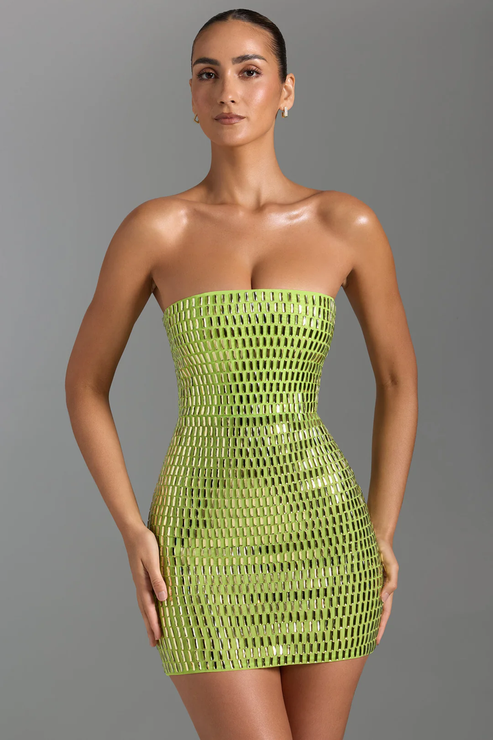 Maija Embellished Mini Dress