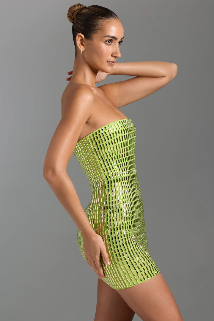 Maija Embellished Mini Dress