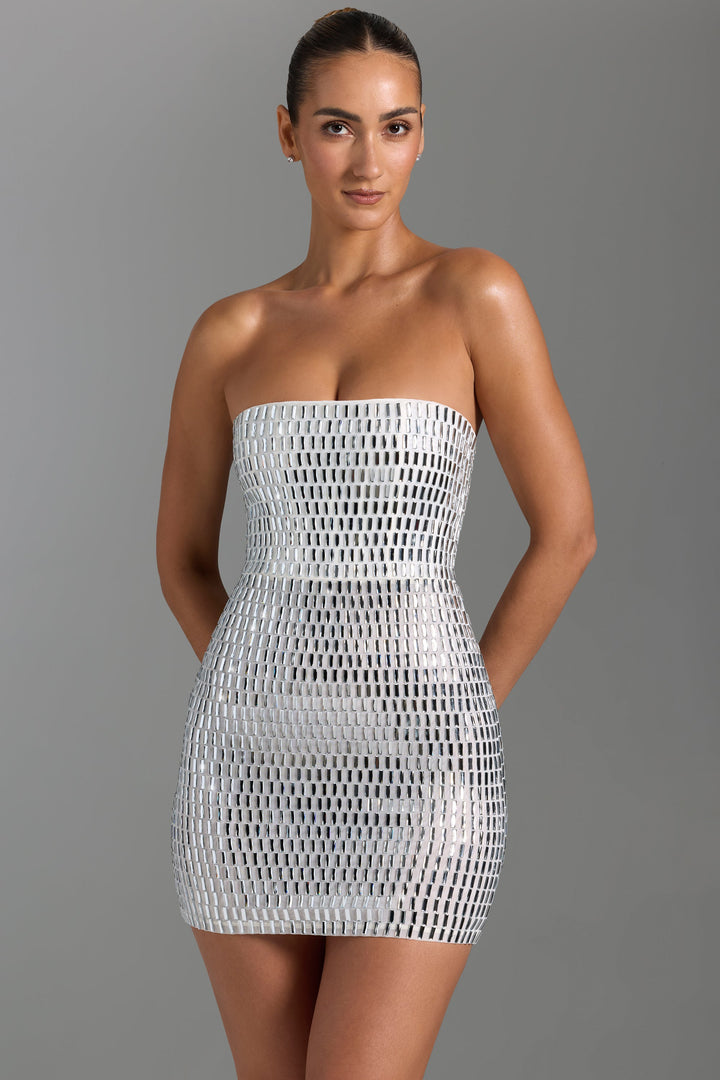 Maija Embellished Mini Dress
