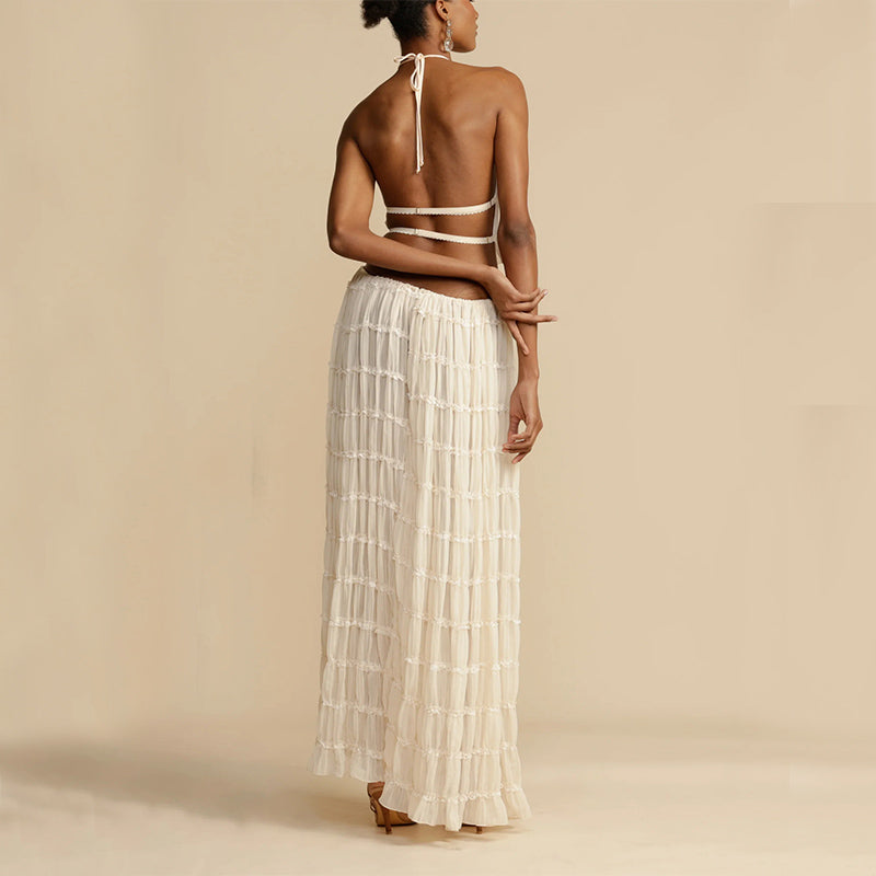Florence Chiffon Beach Set