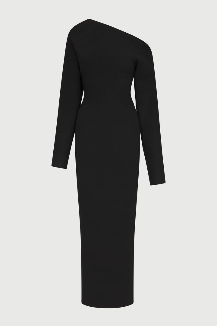 Cambri Off-Shoulder Knit  Maxi Dress