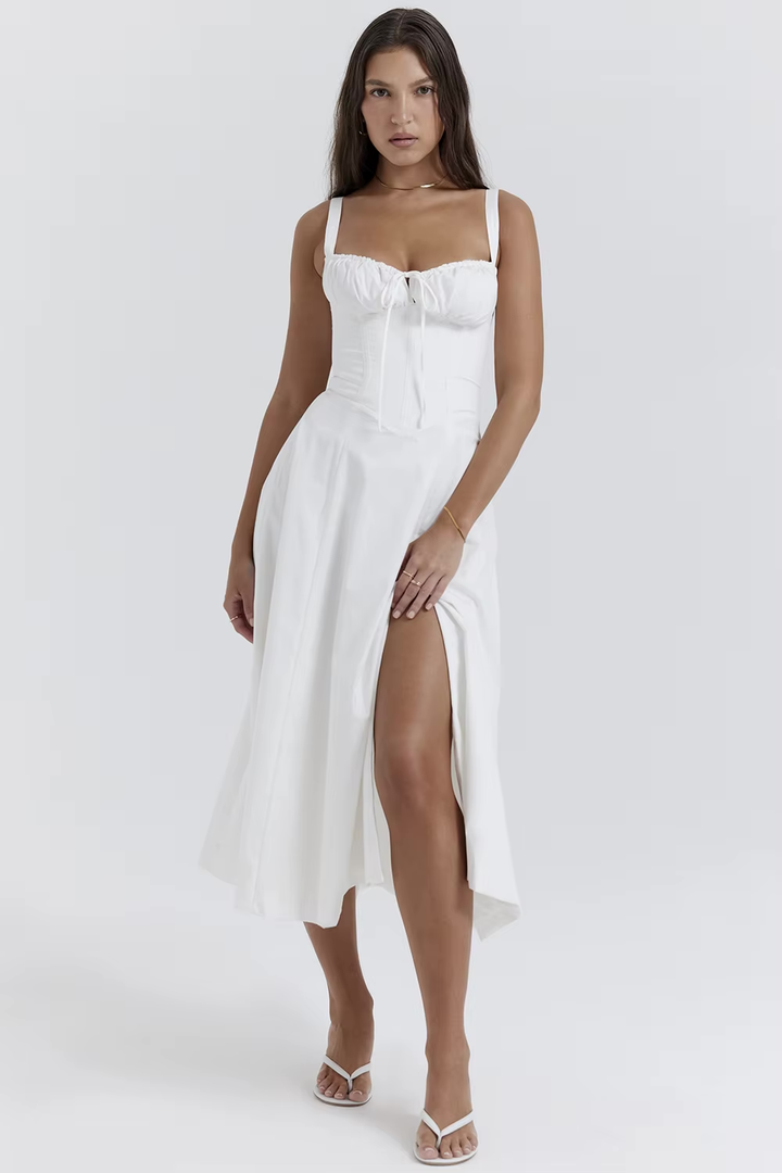 Liva Corseted Bodice Sundress