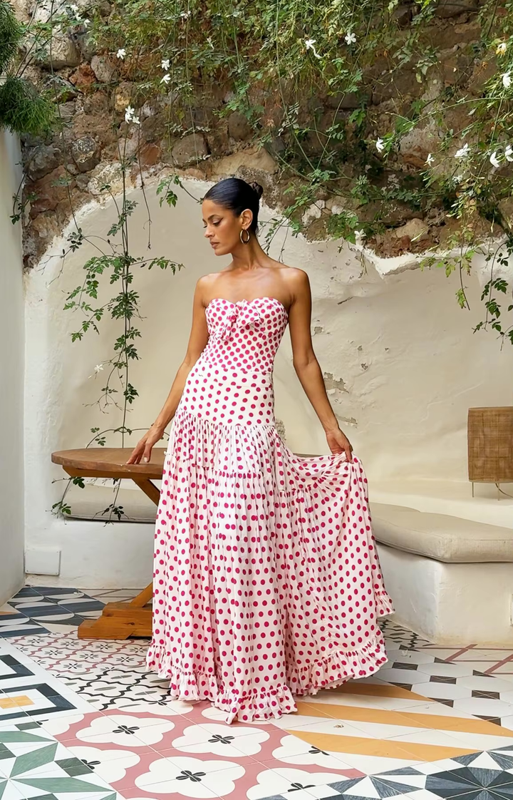 Evie Swimsuit Maxi Skirt Set