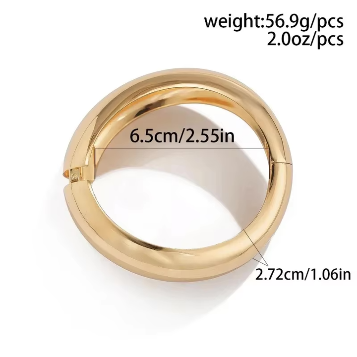 Tala Metal Wave Bangle