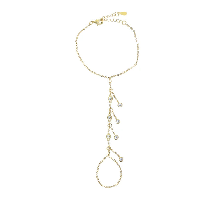 Hollis Tassel Hand Chain Bracelet