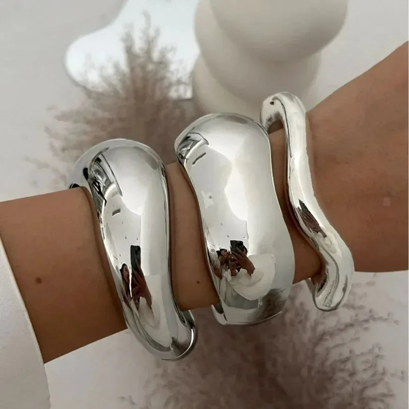 Tala Metal Wave Bangle
