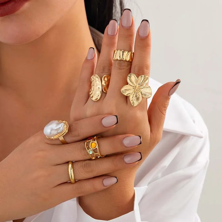 Isla 6 Piece Spring Ring Set