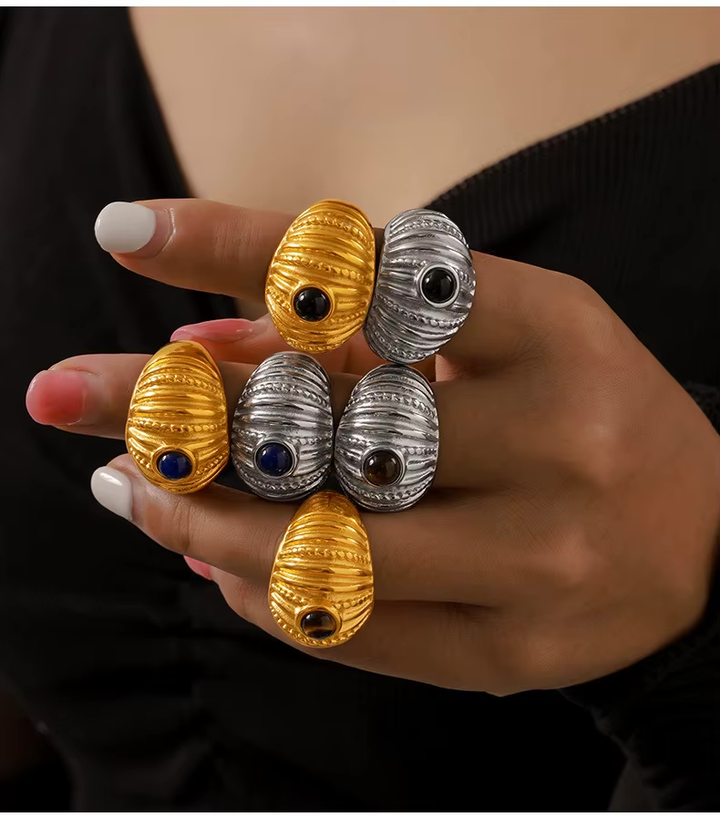 Jasmine Sunrise Oversized Ring