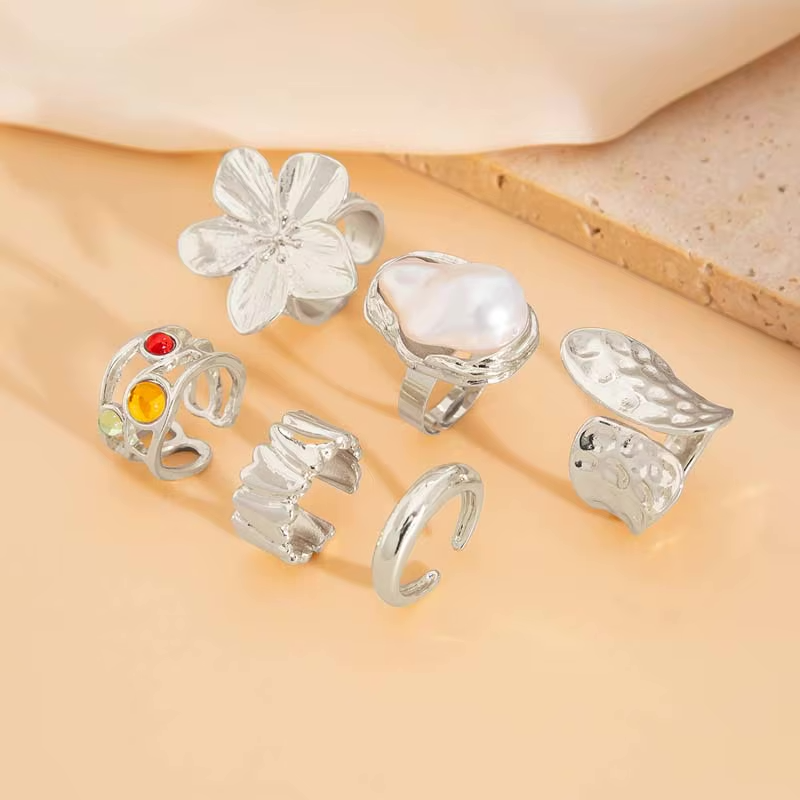 Isla 6 Piece Spring Ring Set