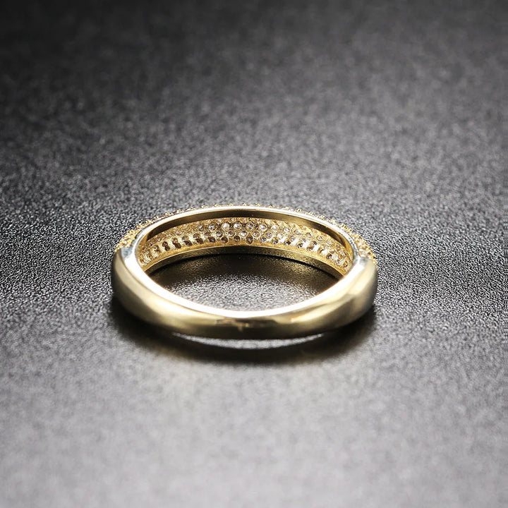 Scarlett Vintage Micro-Inlaid Dainty Band