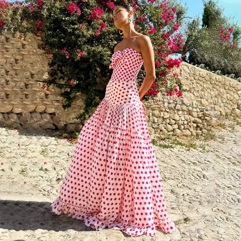 Evie Swimsuit Maxi Skirt Set