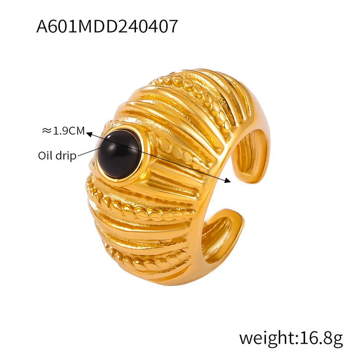 Jasmine Sunrise Oversized Ring