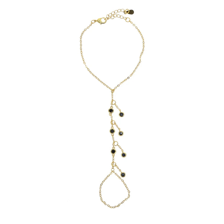 Hollis Tassel Hand Chain Bracelet