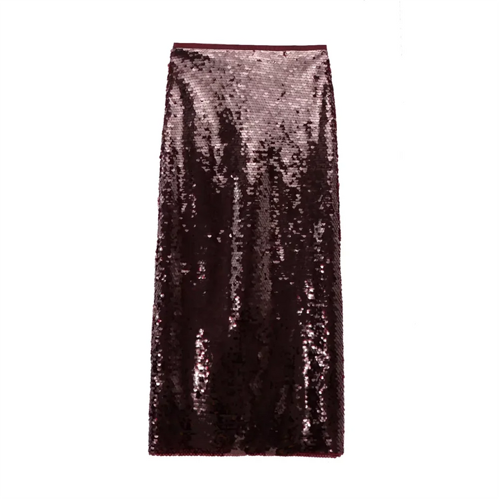 Remi Sequined Midi Skirt