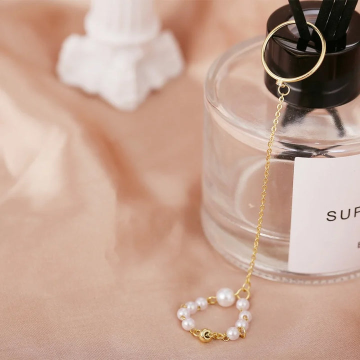 Zelda Pearl Chain Link Rings