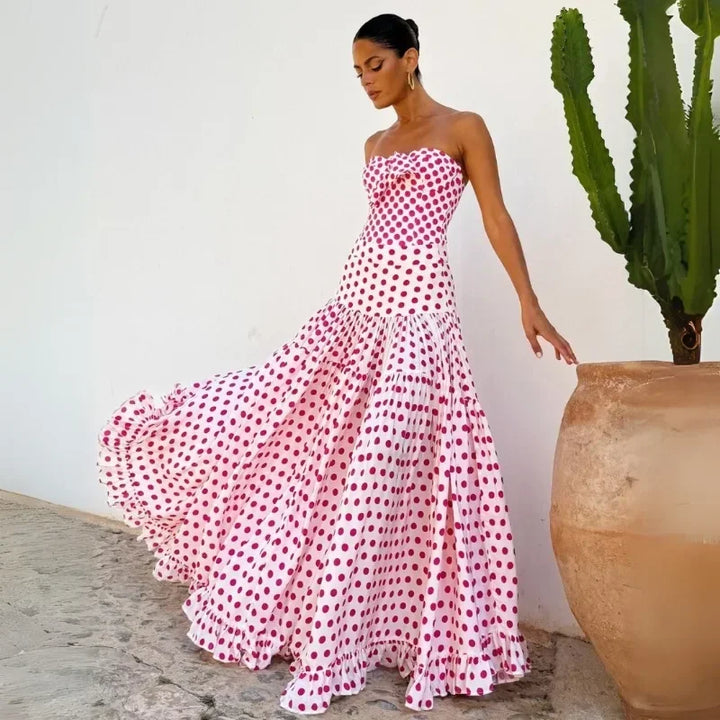 Evie Swimsuit Maxi Skirt Set