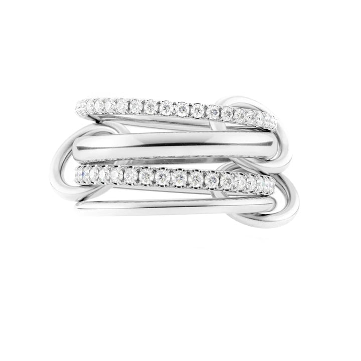 Gianna Interlocked Stone Rings