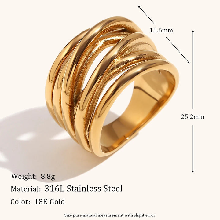 Sable Braid Ring