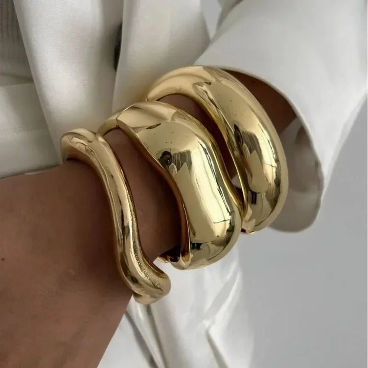 Tala Metal Wave Bangle