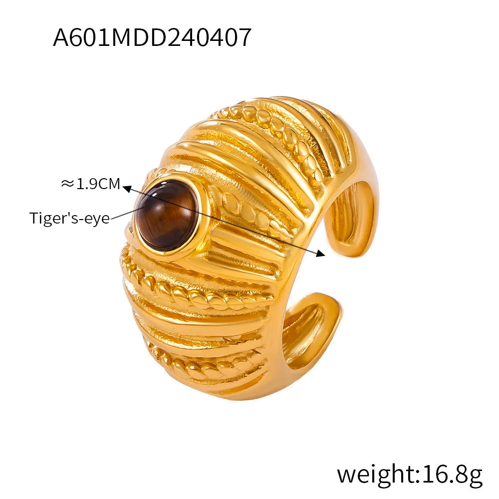 Jasmine Sunrise Oversized Ring