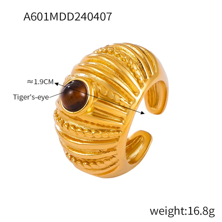 Jasmine Sunrise Oversized Ring