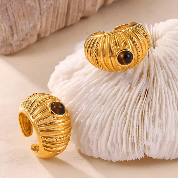 Jasmine Sunrise Oversized Ring