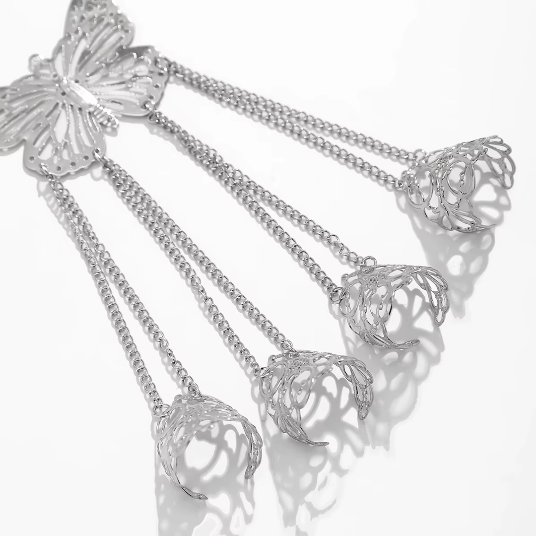 Sloan Finger Chain Butterfly Bracelet