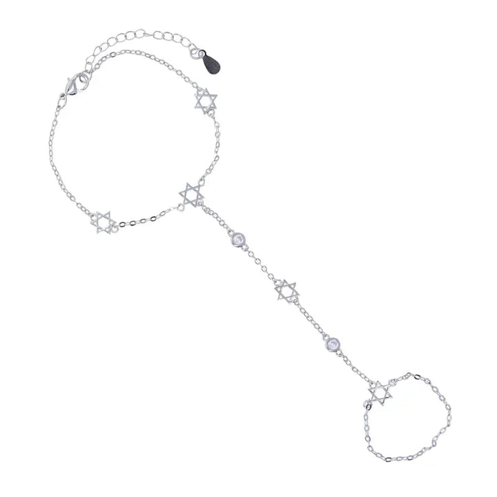 Skylar 6 Point Star Hand Chain