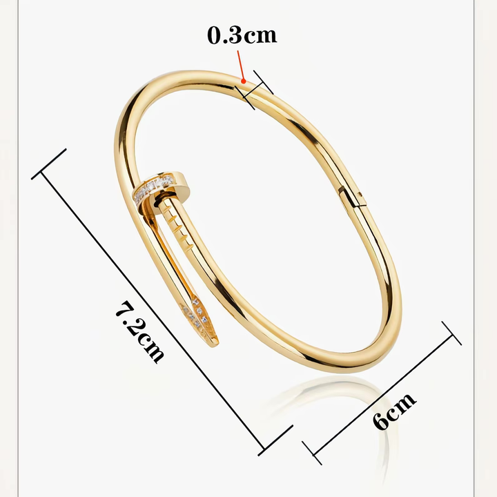 Laurel Nail Bracelet