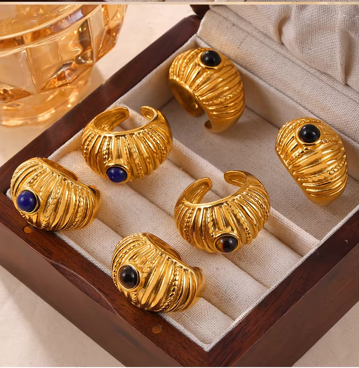 Jasmine Sunrise Oversized Ring